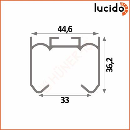 LCD LC99 SÜRME KAPI RAYI (2Mt) (L-3128-1) Resmi