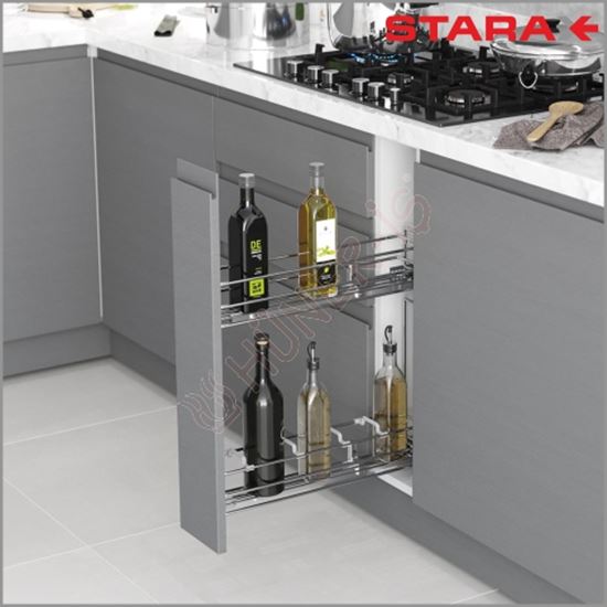 STARAX TANDEM RAYLI FRENLİ ŞİŞELİK resimleri