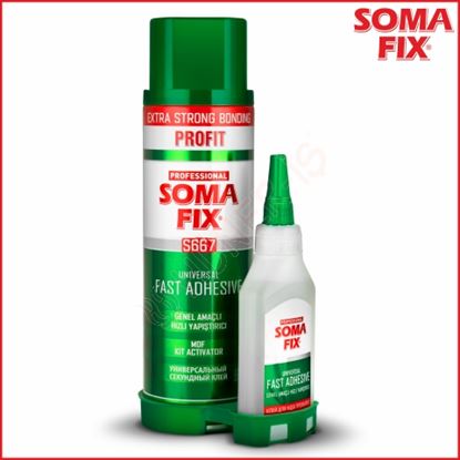 HIZLI YAPIŞTIRICI SOMAFİX (500ml+125gr) Resmi