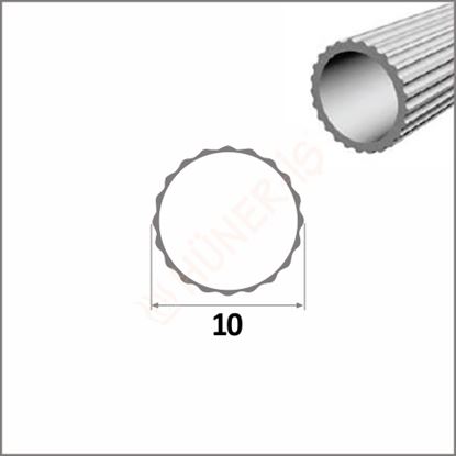 10mm ALÜMİNYUM BEŞİK ÇITASI (3 Mt) Resmi