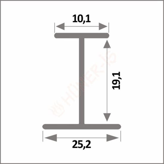 H BİRLEŞTİRME ÇITA (3 Mt) resimleri