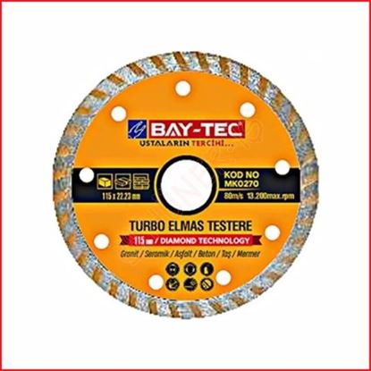 TURBO ELMAS TESTERE 115mm Resmi