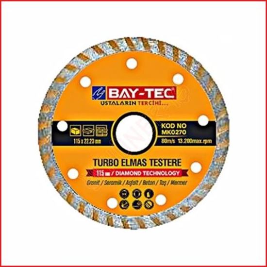 TURBO ELMAS TESTERE 115mm resimleri