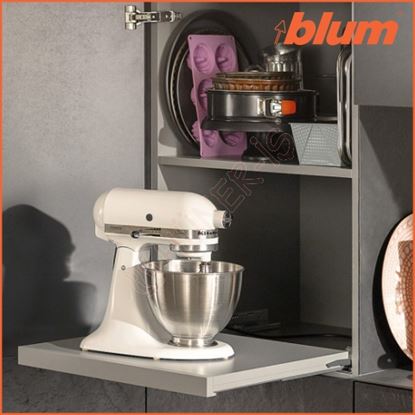 BLUM TABLA TİPİ ÇEKMECE SABİTLEME ELEMANLARI (5459007+6371115) Resmi