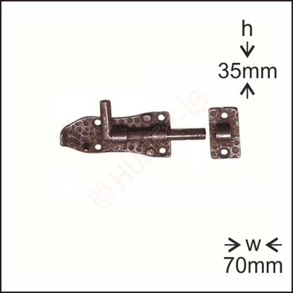 D44 DÖVME SÜRGÜ 70 MM. OKSİT Resmi