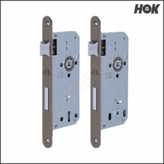 HOK 40x23 SESSİZ KAPI KİLİDİ (KROM) resimleri