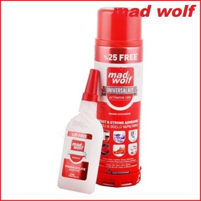 HIZLI YAPIŞTIRICI MADWOLF (500ml+125gr) Resmi