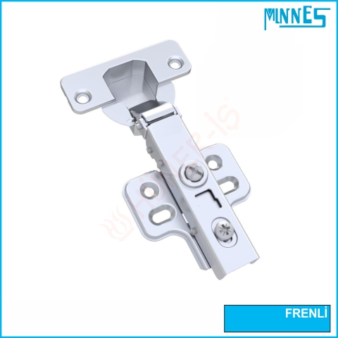 MİNNES DÜZ FRENLİ MENTEŞE resmi